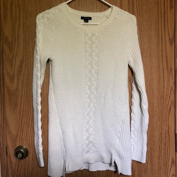 Nautica Sweaters - Nautica White Sweater Sweatshirt Pull Over Top M